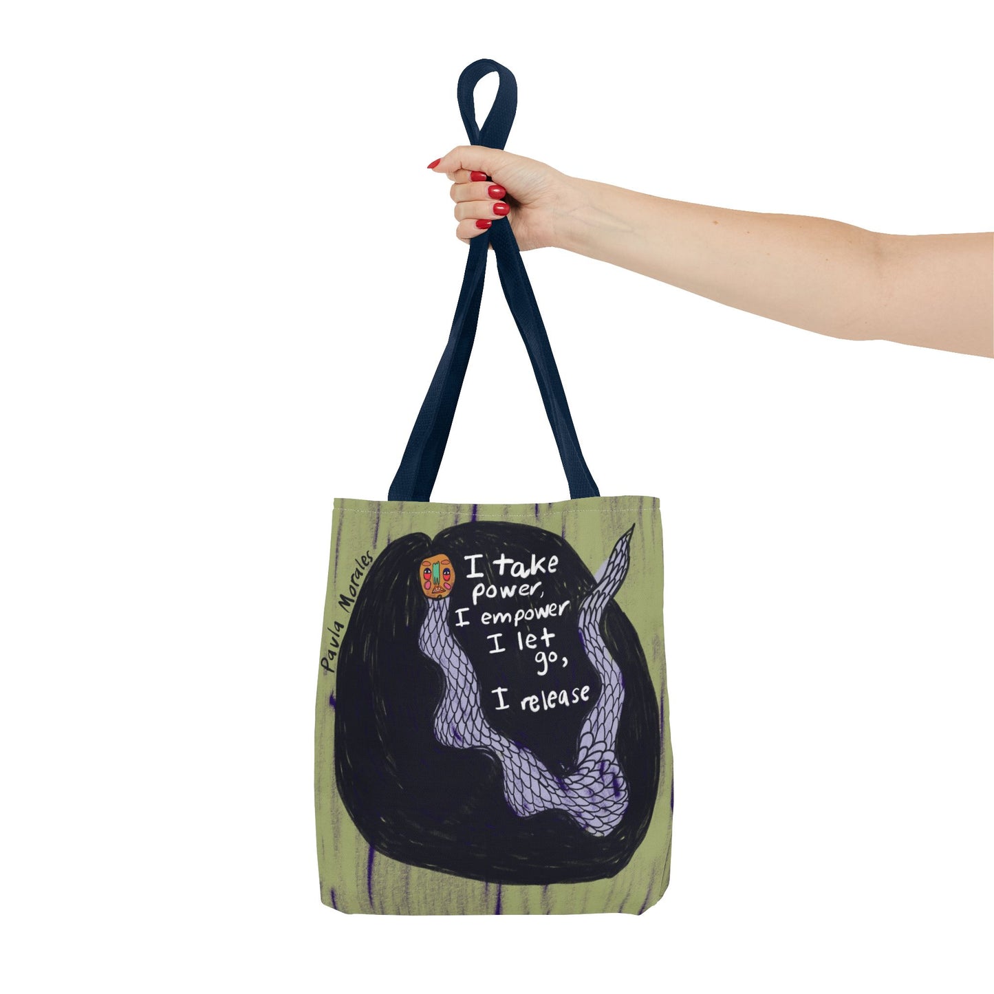 Empower & Release Tote Bag (AOP)