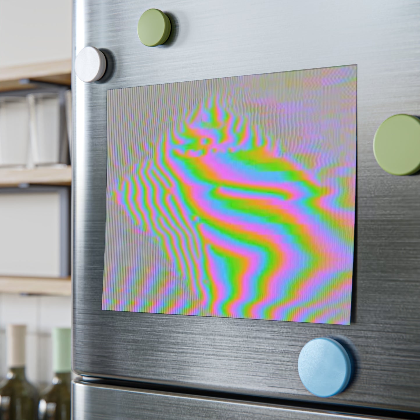 Glitch Rainbow post it Notepads