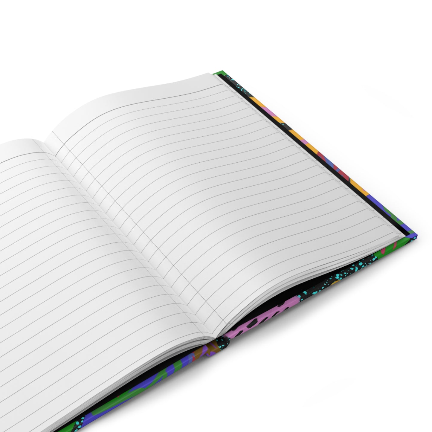 Floral Space Hardcover Journal