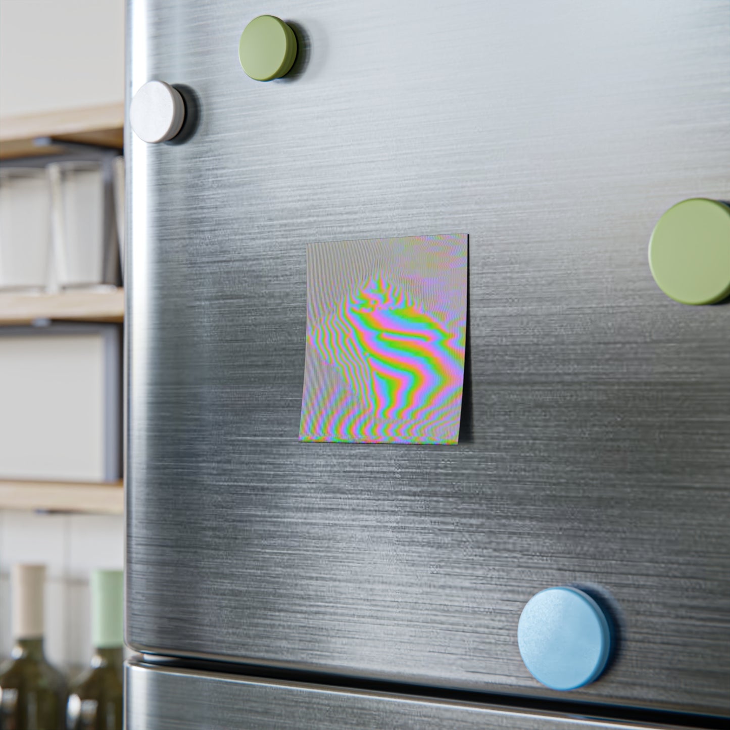 Glitch Rainbow post it Notepads