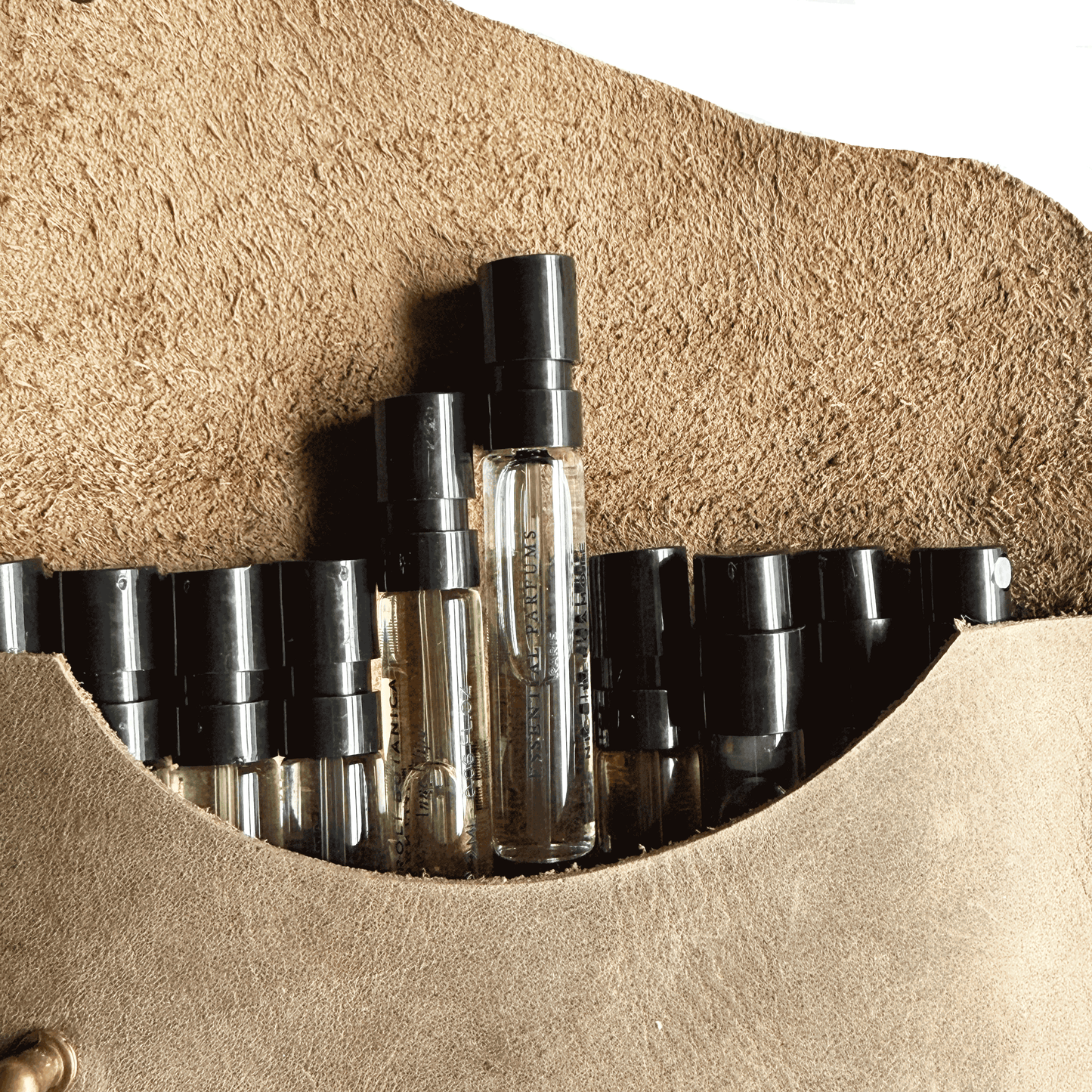 Perfume Pouch for samples Wave Blanco