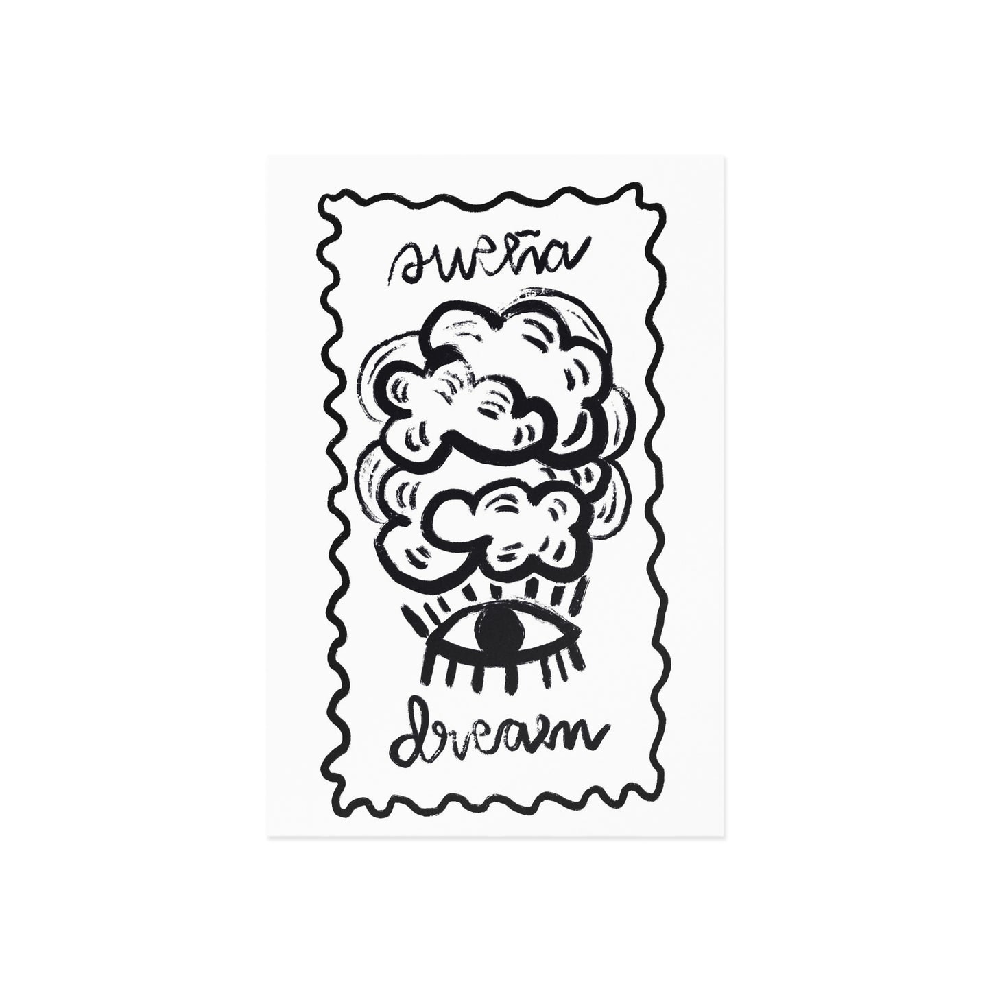 Dream/Sueña Fine Art Postcard