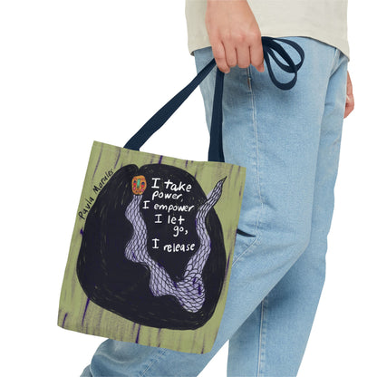 Empower & Release Tote Bag (AOP)