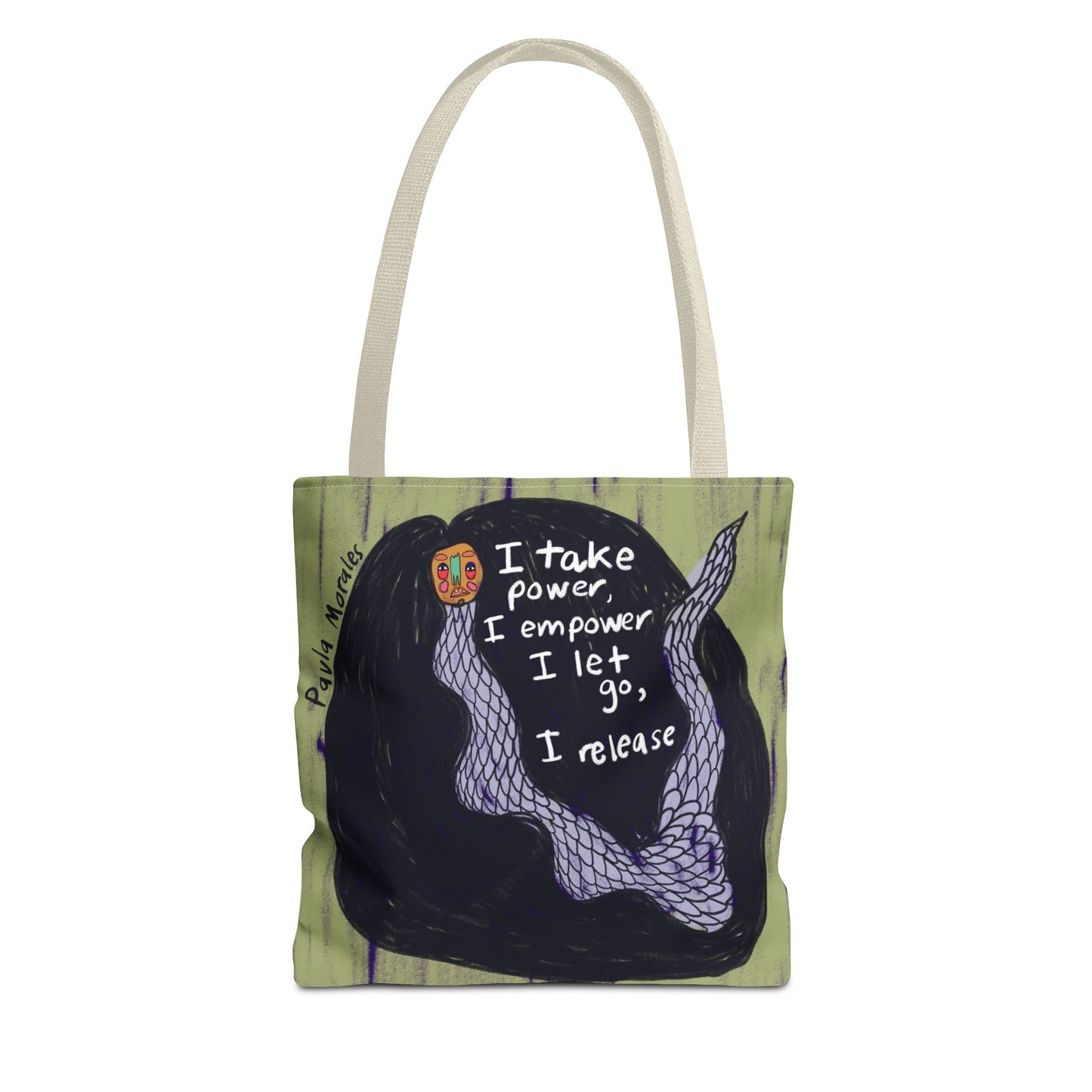 Empower & Release Tote Bag (AOP)