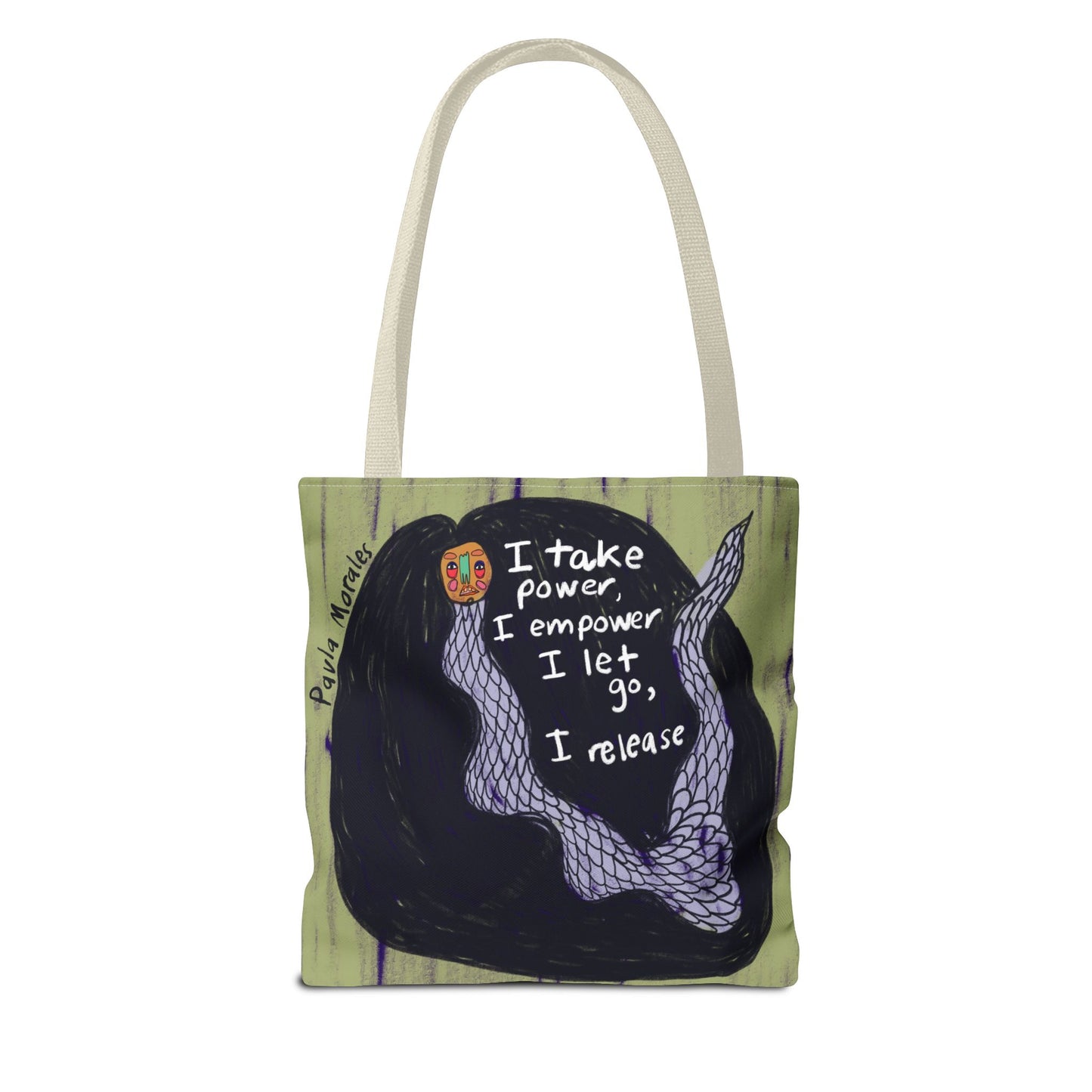 Empower & Release Tote Bag (AOP)