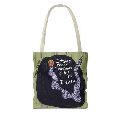 Empower & Release Tote Bag (AOP)