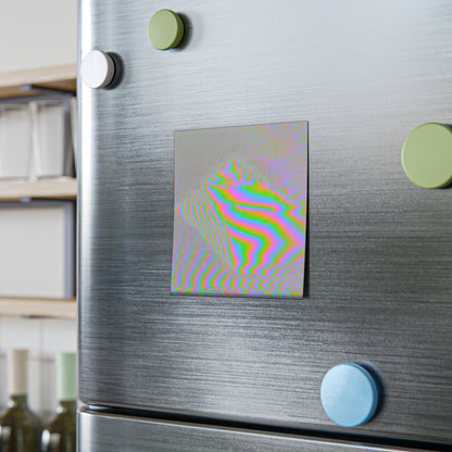 Glitch Rainbow post it Notepads