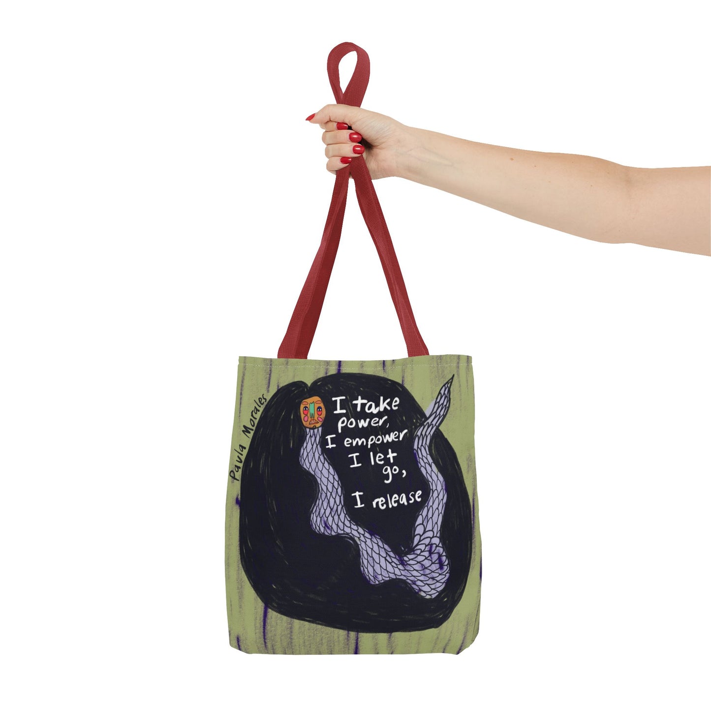 Empower & Release Tote Bag (AOP)