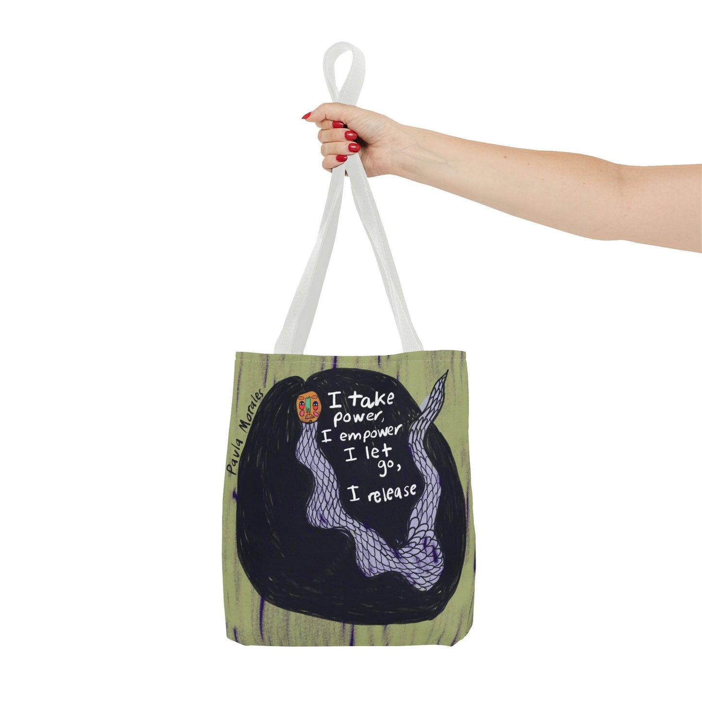 Empower & Release Tote Bag (AOP)