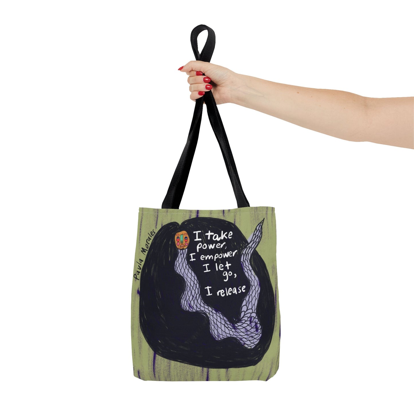 Empower & Release Tote Bag (AOP)