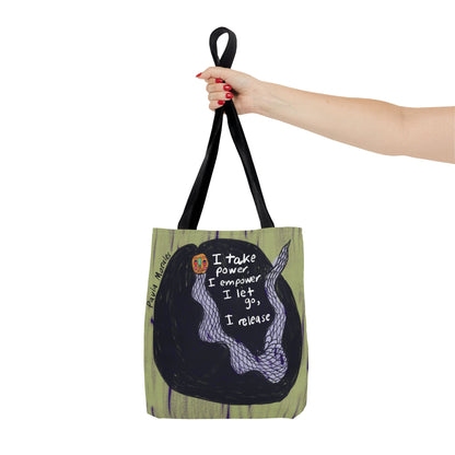 Empower & Release Tote Bag (AOP)