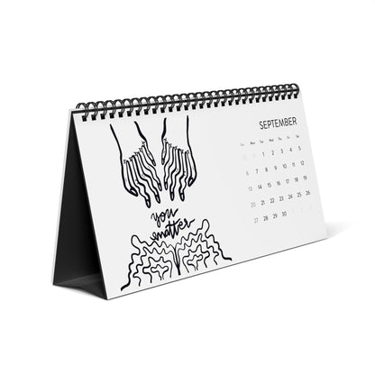 2026 Desktop Calendar Illustrated by Paula Morales