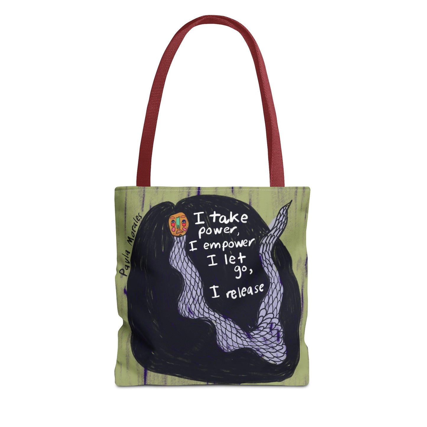 Empower & Release Tote Bag (AOP)