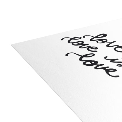 Love is Love Postcard Bundle (envelopes not included)