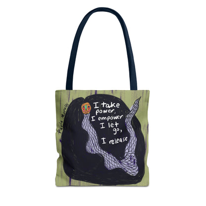 Empower & Release Tote Bag (AOP)