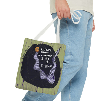 Empower & Release Tote Bag (AOP)