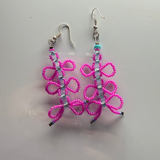 Triple Moñita Rosa