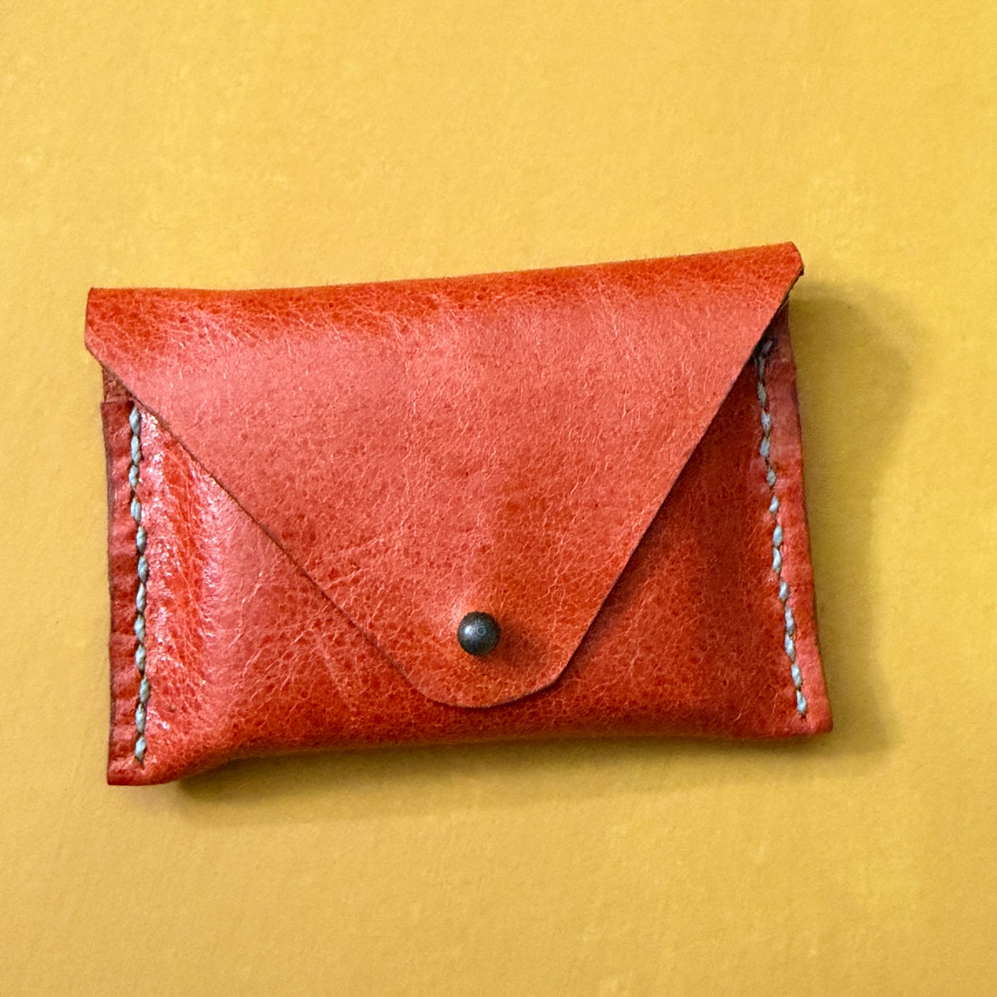 Perfume Pouch for samples Orange Shiny