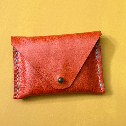 Perfume Pouch for samples Orange Shiny