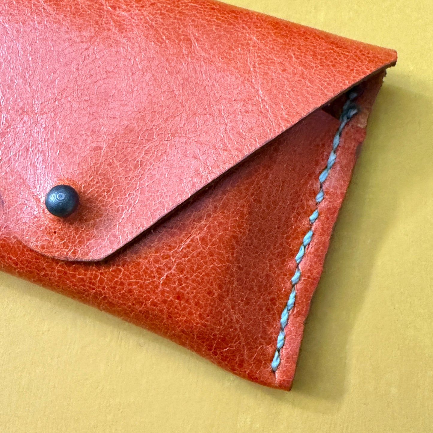 Perfume Pouch for samples Orange Shiny