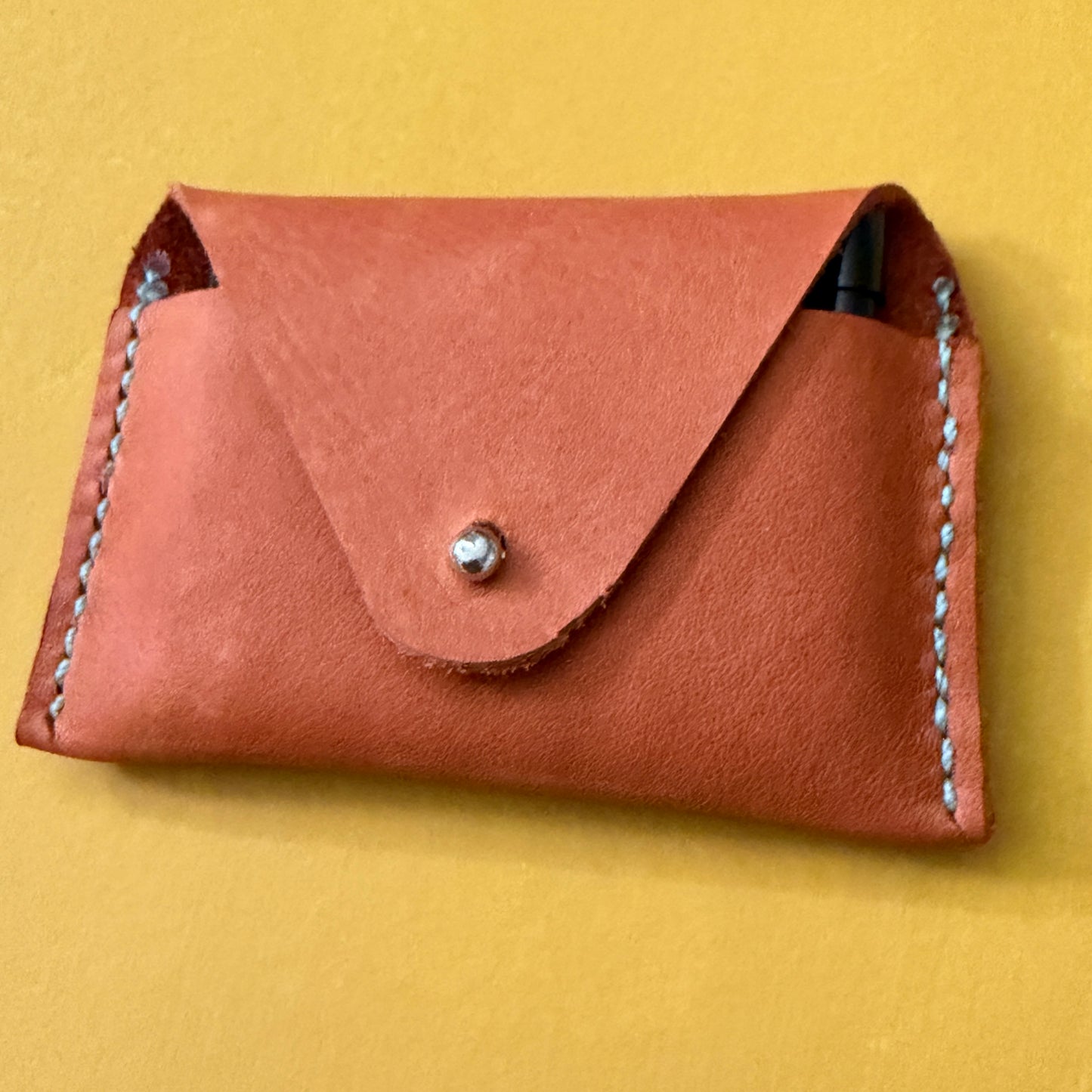 Perfume Pouch for Samples Orange Matte