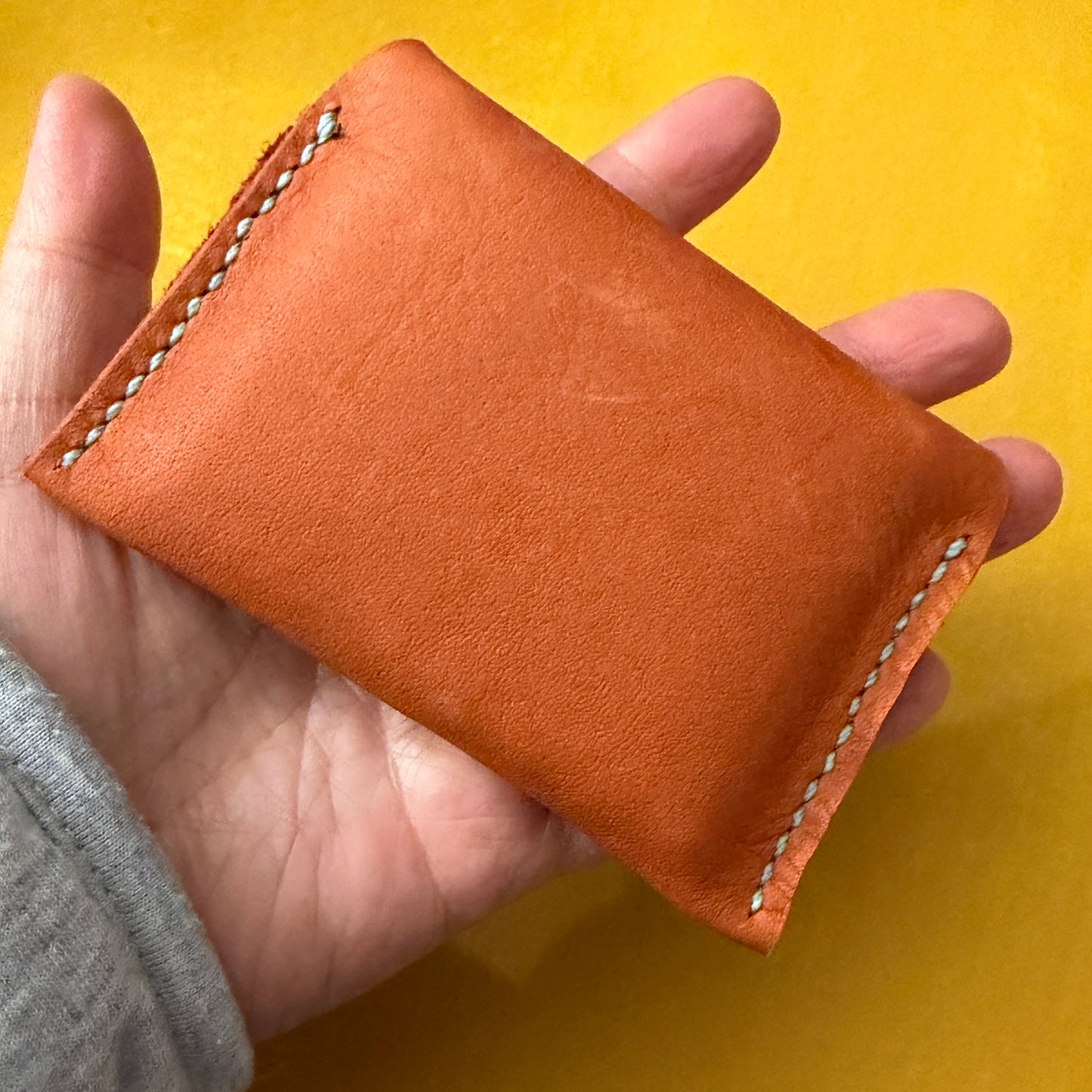 Perfume Pouch for Samples Orange Matte