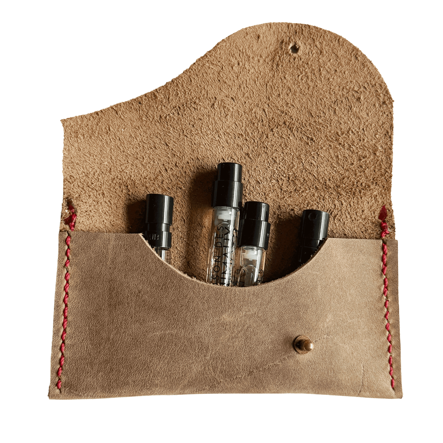 Perfume Pouch for samples Wave Rojo