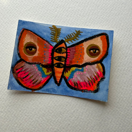 Blue Moth Guardian Collectible