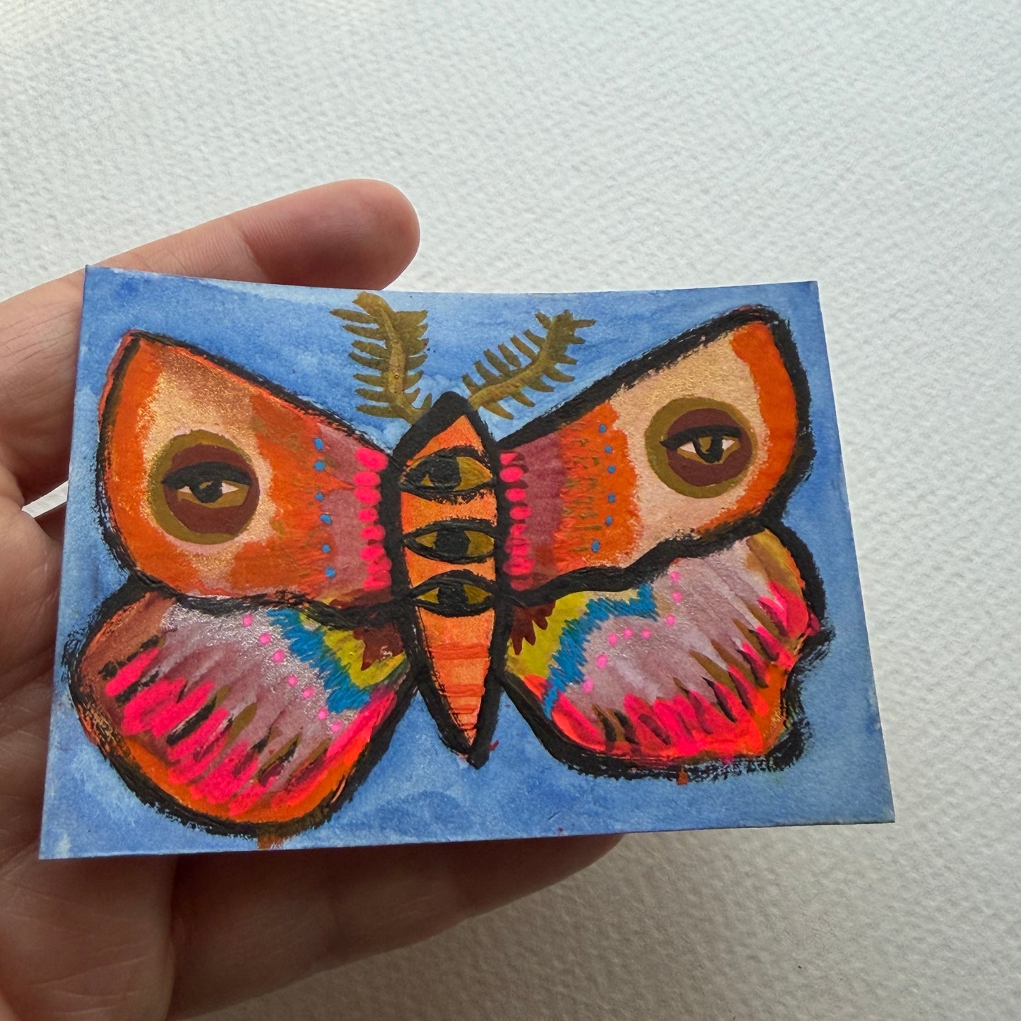 Blue Moth Guardian Collectible