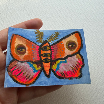 Blue Moth Guardian Collectible