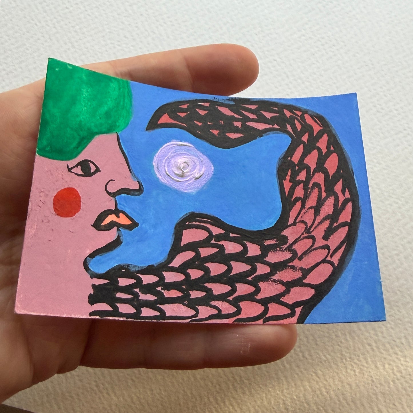Moon and Serpent Being Collectible