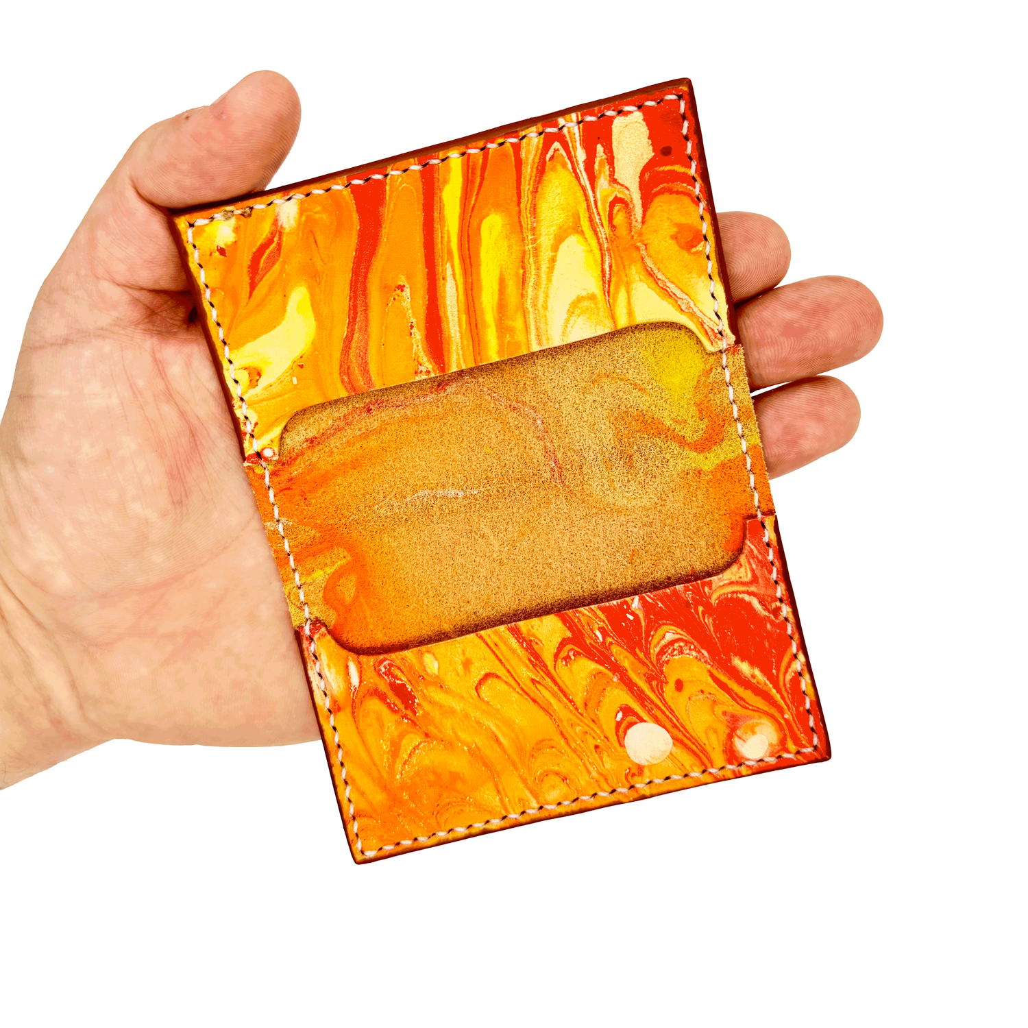 Flame Card Wallet The Pitaya Collective