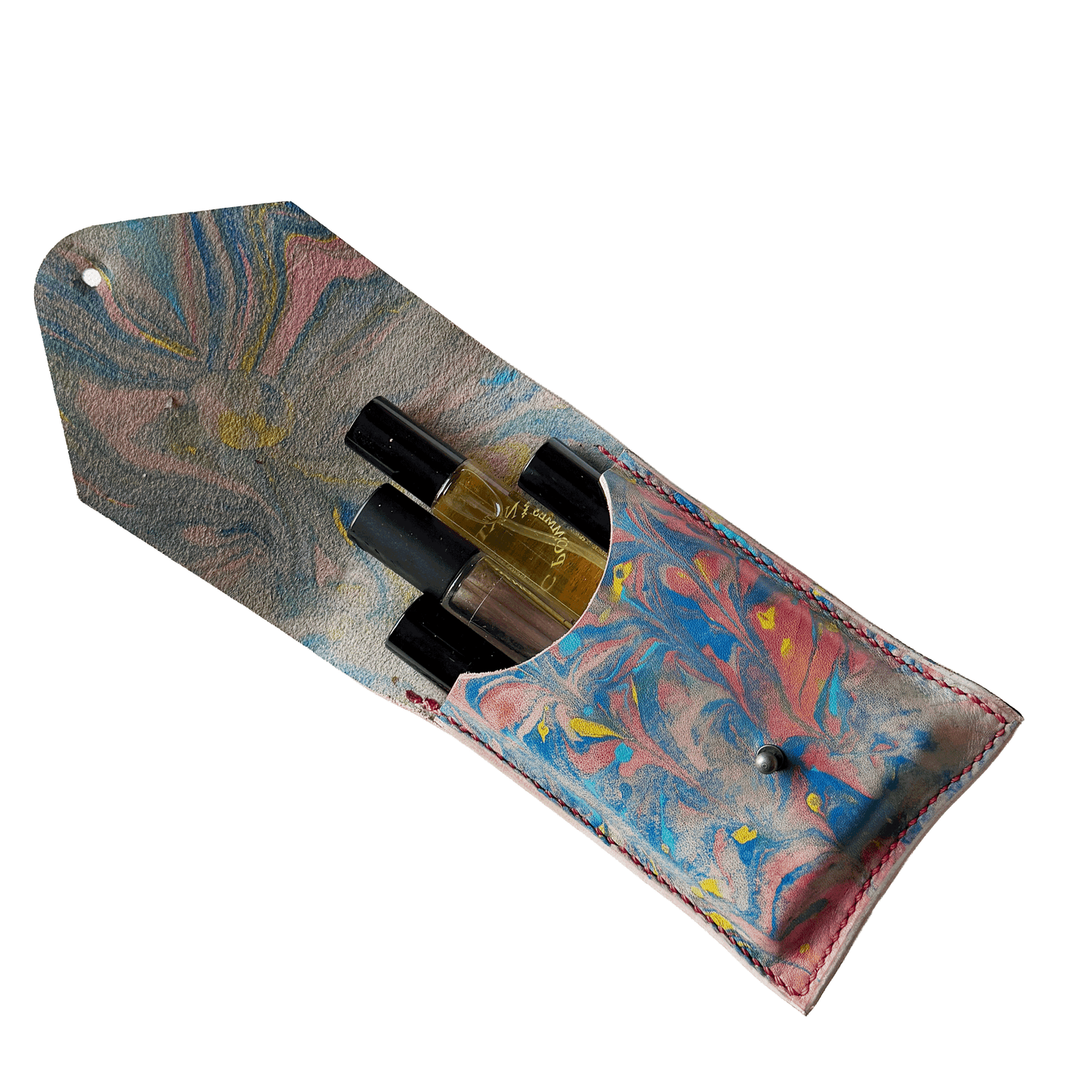 Perfume Pouch for samples Andromeda pink and blue