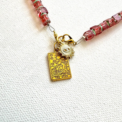 Red Crystal Necklace (The Star)