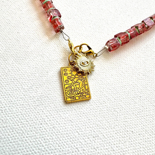 Red Crystal Necklace (The Star)