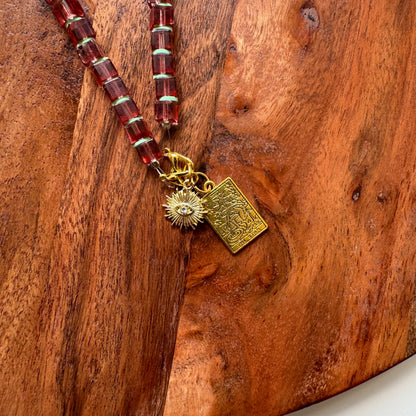 Red Crystal Necklace (The Star)