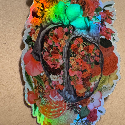 Anatomical Heart Sticker