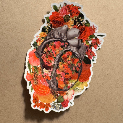 Anatomical Heart Sticker